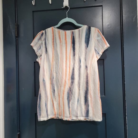 Vera Wang Striped Shirt - Picture 4 of 4